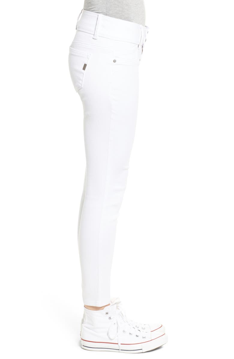 1822 Denim Double Button Skinny Jeans, Alternate, color,