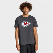 Nike Men's Nike Anthracite Kansas City Chiefs Essential Logo T-Shirt