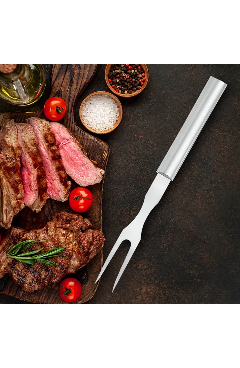 Rada 2 Piece Carving Set in Gift Box, Alternate, color, Silver