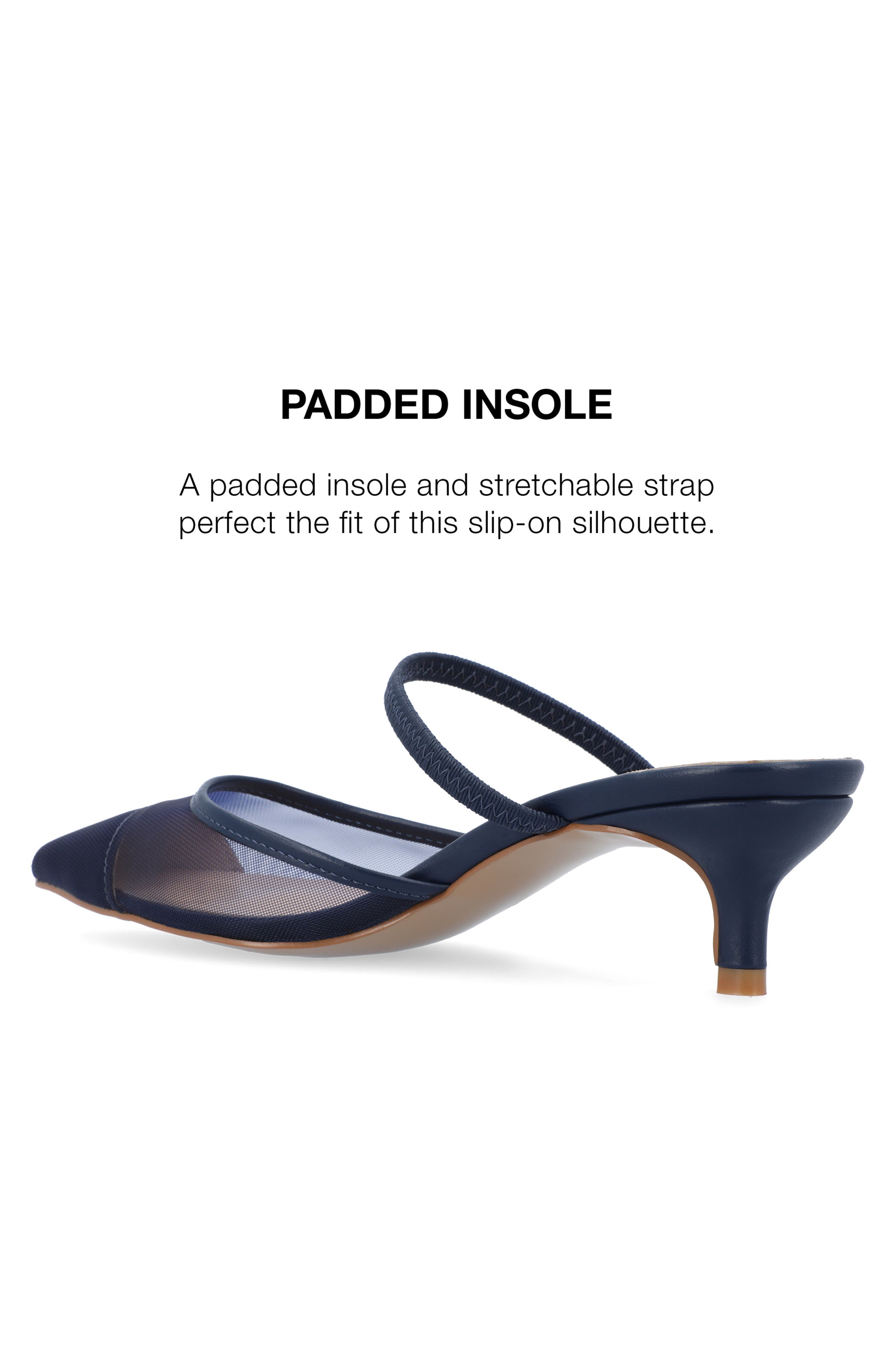 Journee Collection Allana Pointed Toe Pump, Alternate, color, Blue