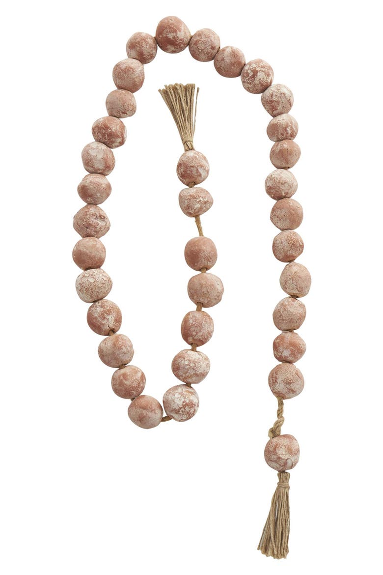 Ceramic & Tassel Garland, Alternate, color, ORANGE