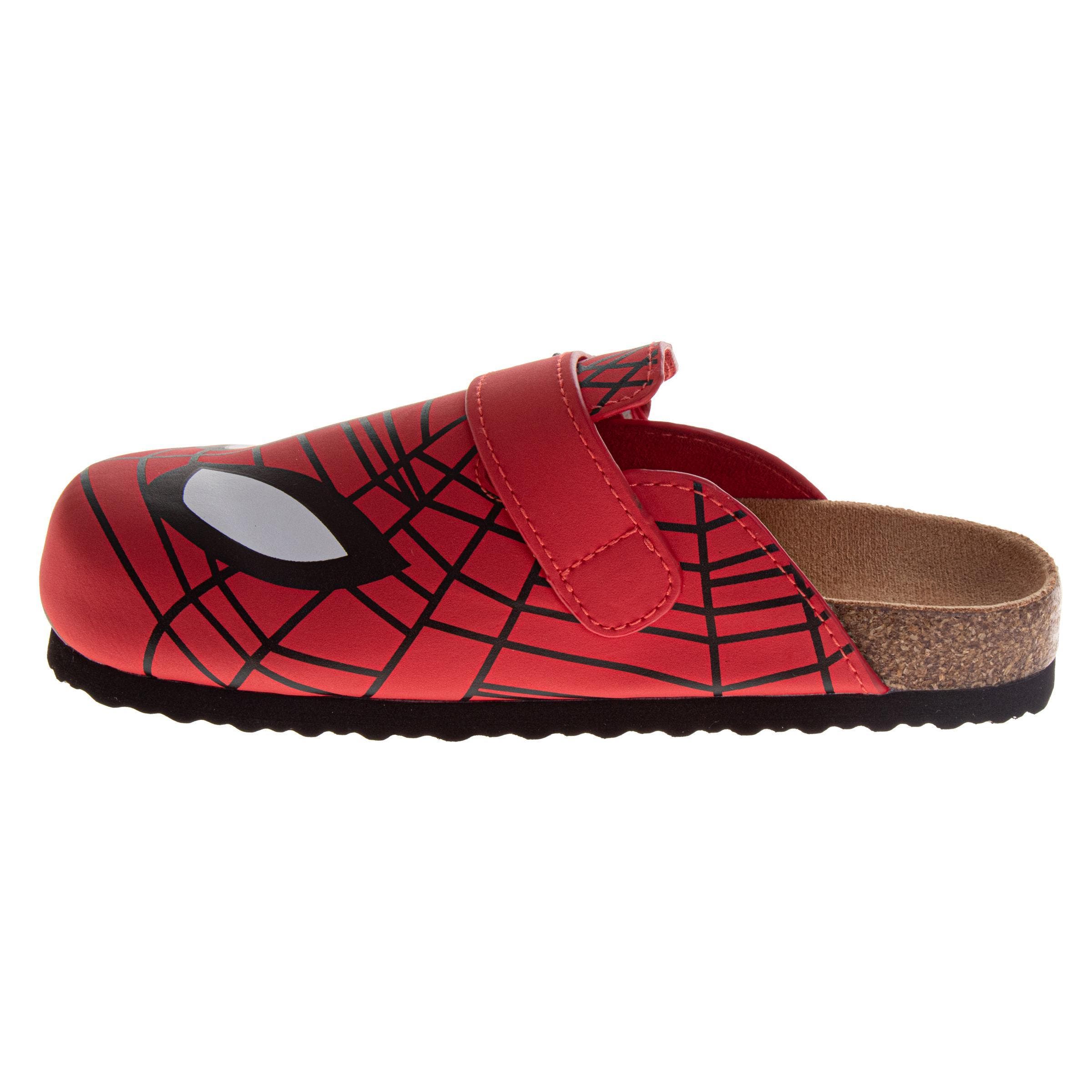 Spider-Man Clog Toddler Little Kid, Alternate, color, Red