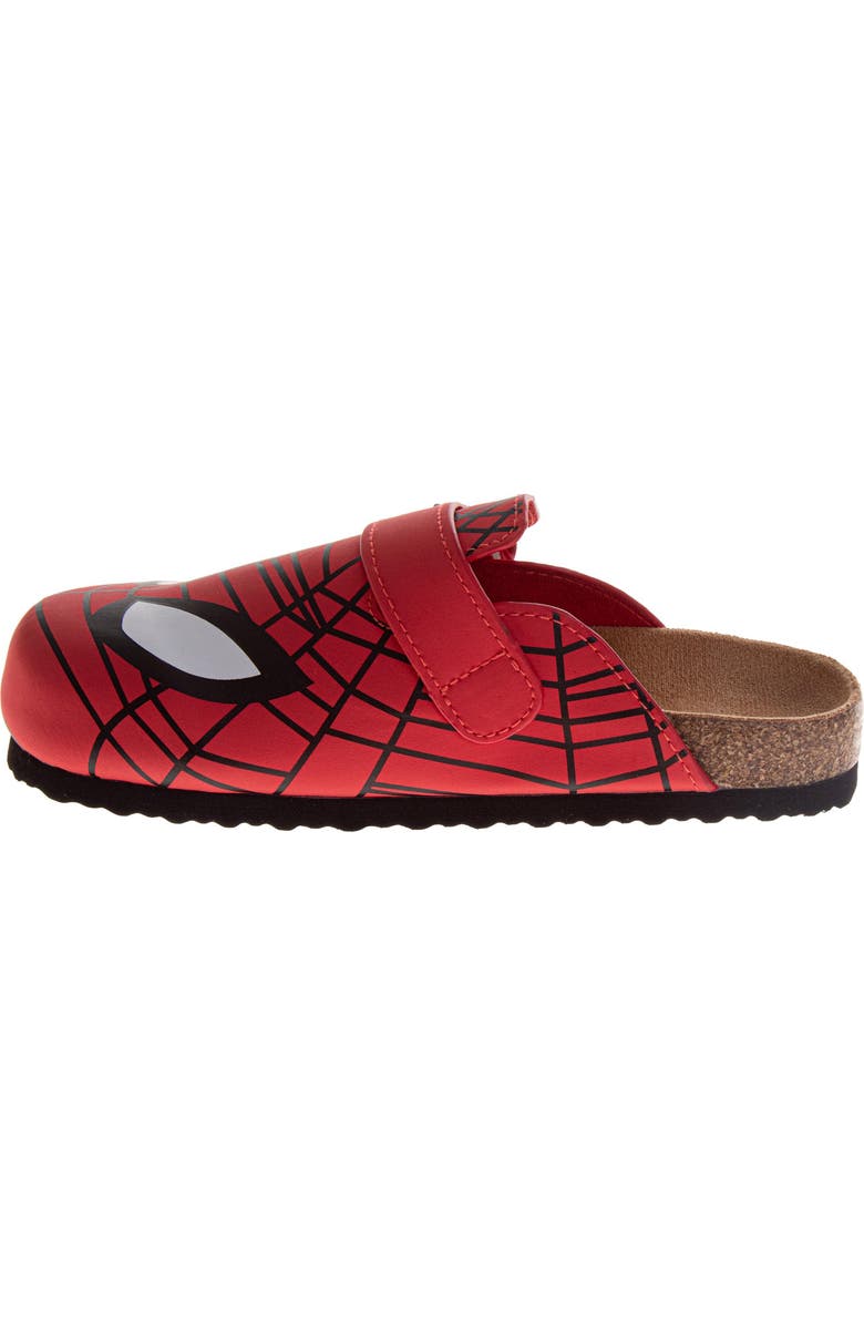 Spider-Man Clog Toddler Little Kid, Alternate, color, Red