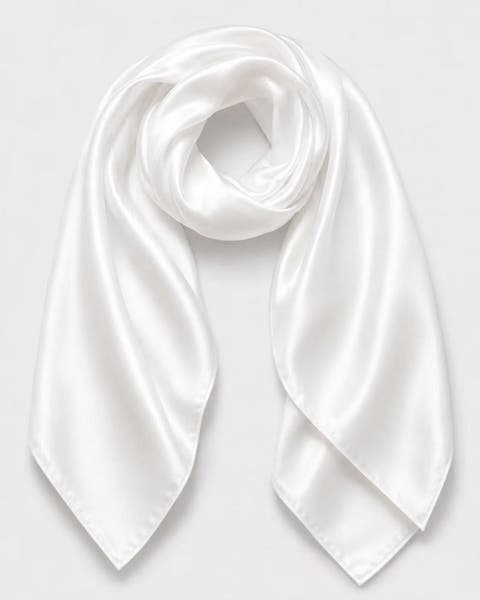 Pure Silk Classic Elegant Square Scarf