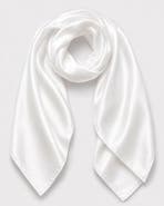SILKSILKY Pure Silk Classic Elegant Square Scarf