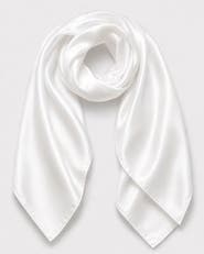 SILKSILKY Pure Silk Classic Elegant Square Scarf