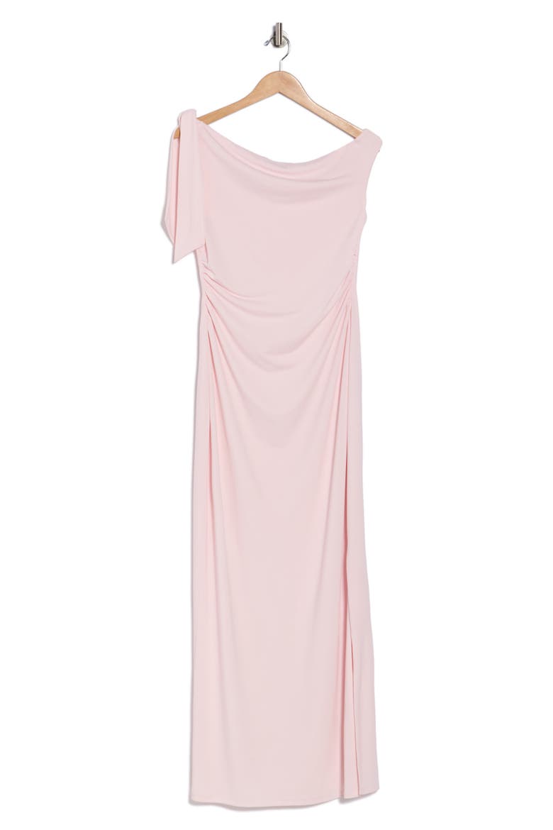 Ruched Midi Dress, Alternate, color, BABY PINK