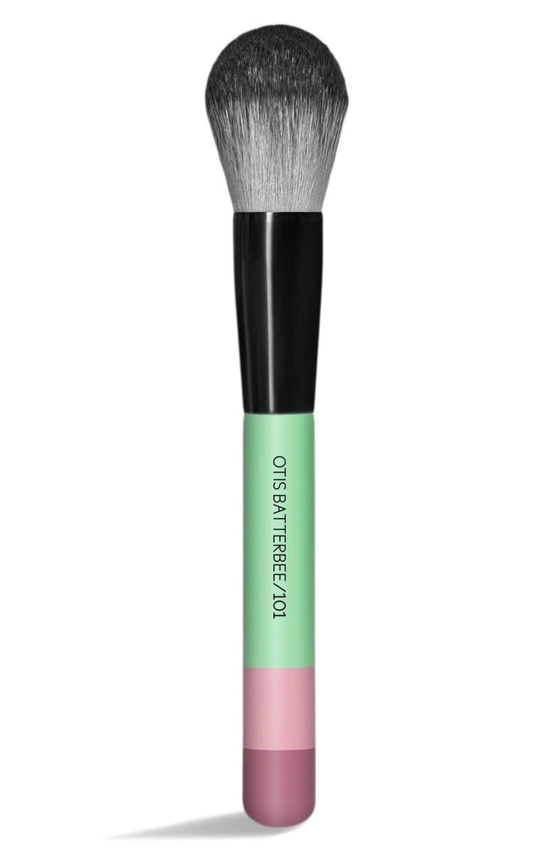 Otis Batterbee 101 Powder Brush, Main, color, Verde
