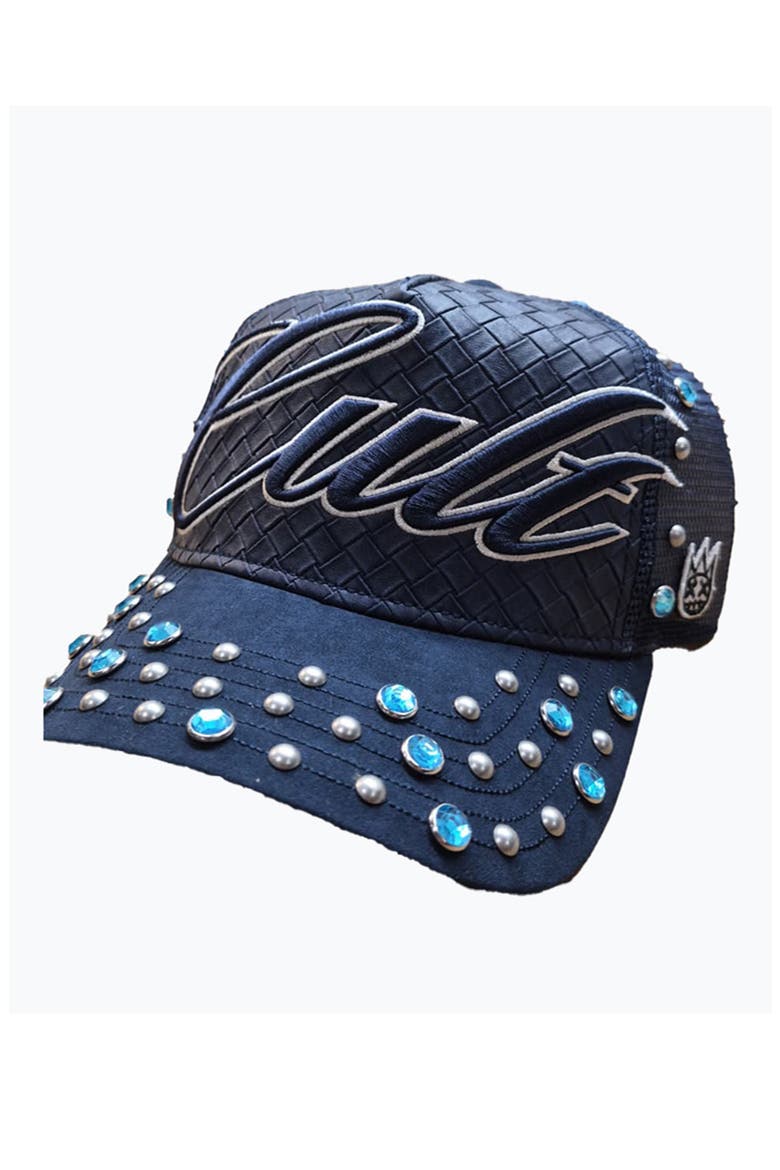 Mesh Back Trucker Baseball Cap, Alternate, color, NAVY