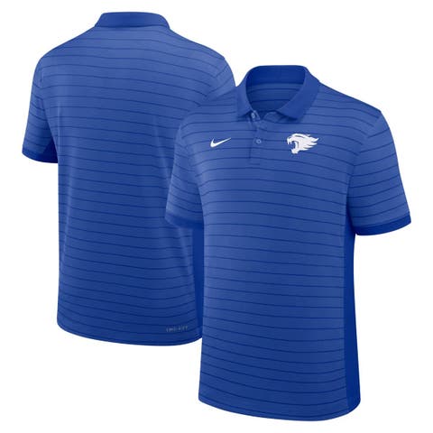 Men's Nike Royal Kentucky Wildcats 2025 Early Season Coaches Sideline Victory Stripe Performance Polo