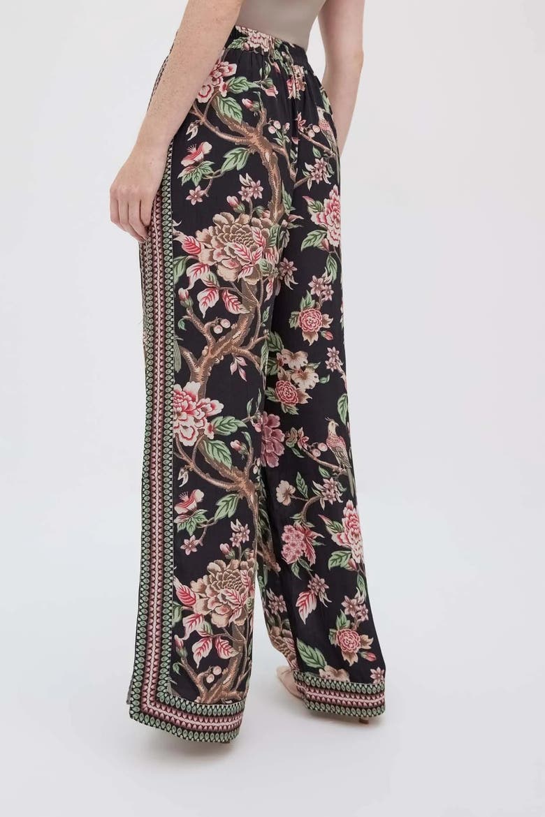 Hallie Black Trousers, Alternate, color, Black