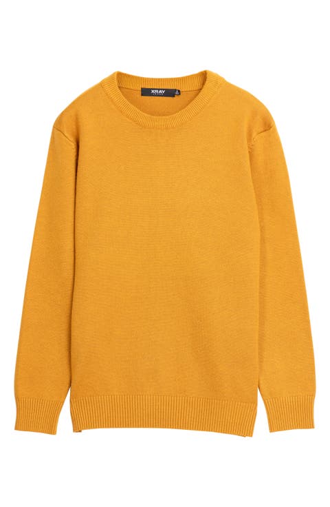 Kids' Basic Crew Neck Sweater (Big Kid)