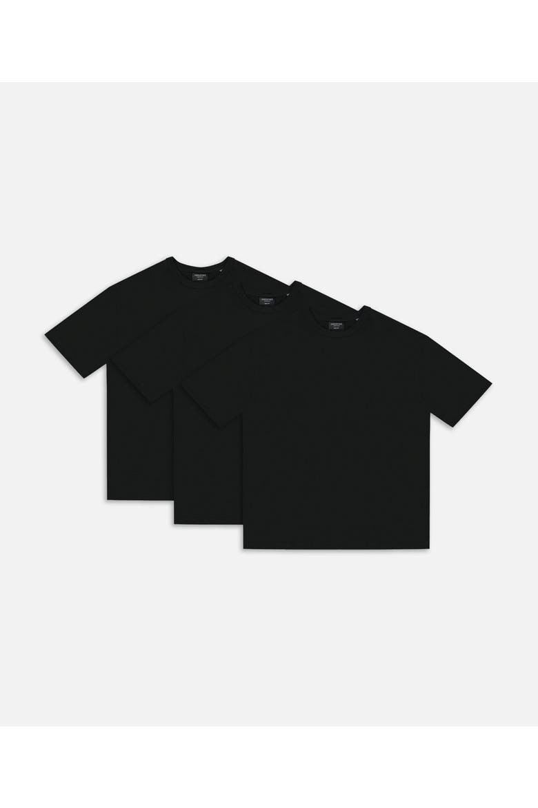 THE DEL SUR TEE 3 PACK, Main, color, BLACK