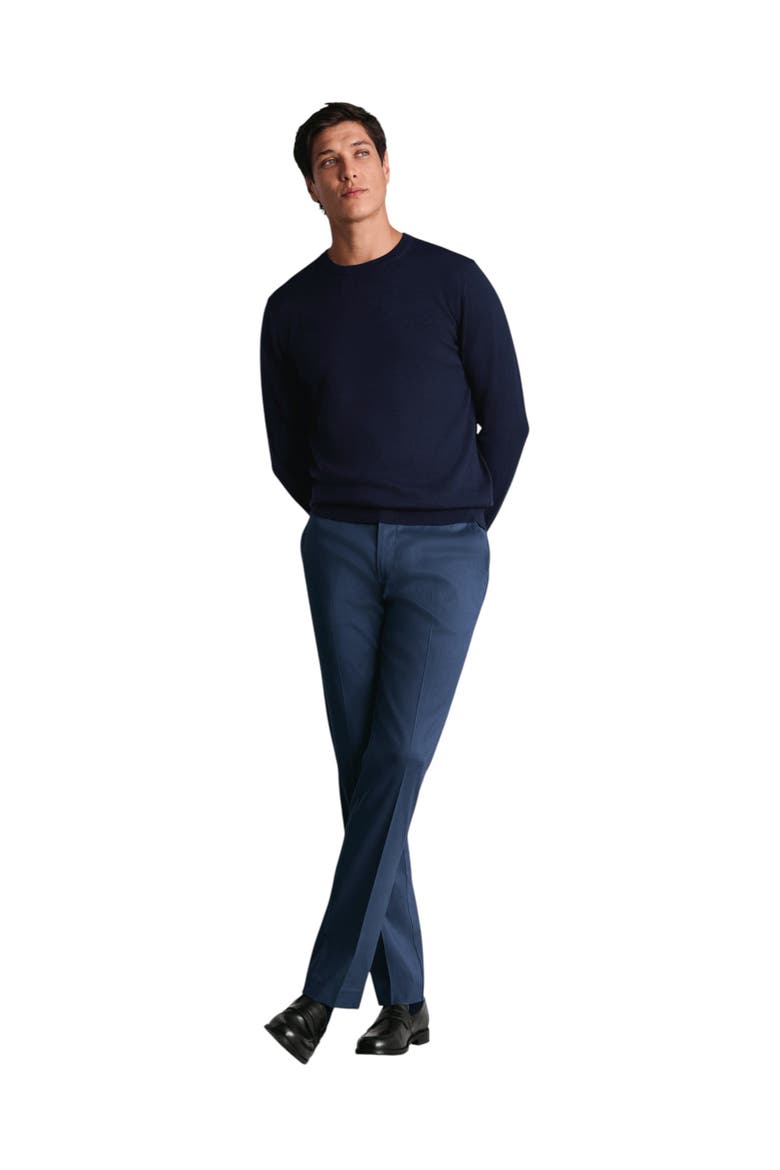 Slim Fit Smart Texture Pants, Alternate, color, Indigo Blue