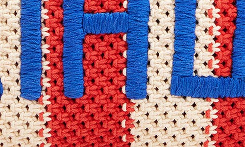 Clare V . Ciao Crochet Flat Clutch In Multi