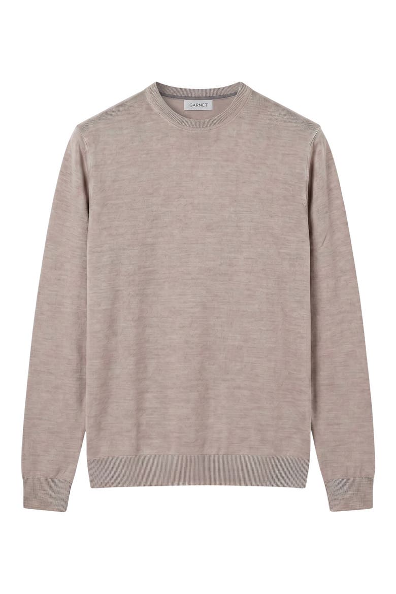 The Featherweight Merino Crewneck Sweater, Alternate, color, OAT