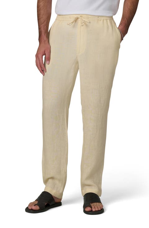 Linen Drawstring Pants