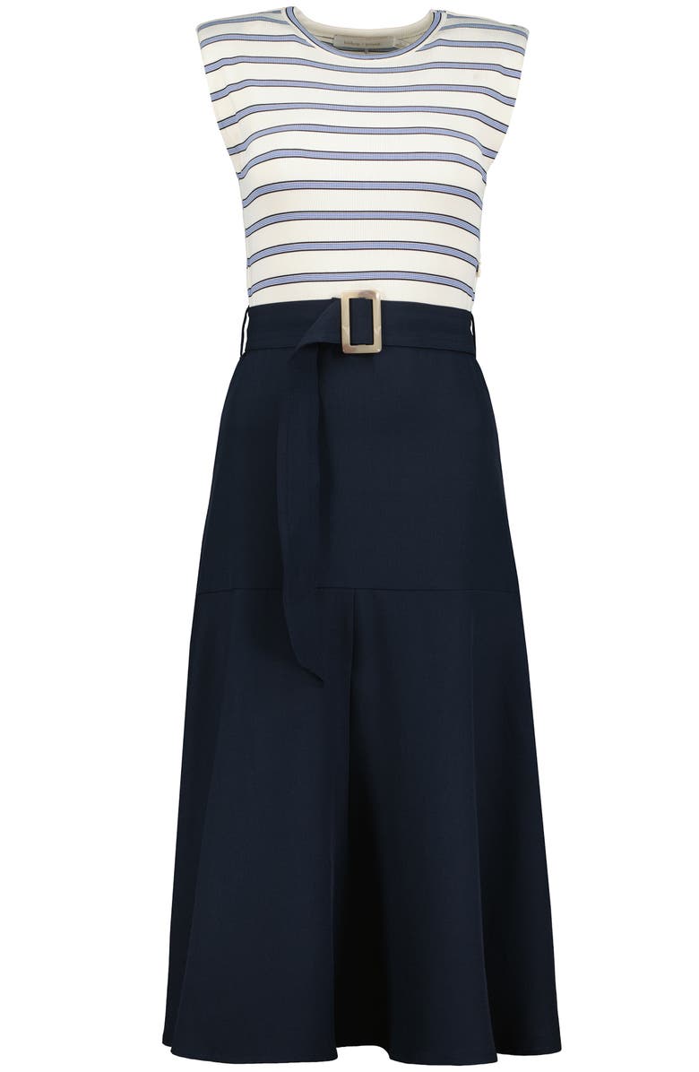 Bishop + Young Kristopher Twofer Dress, Alternate, color, Indigo