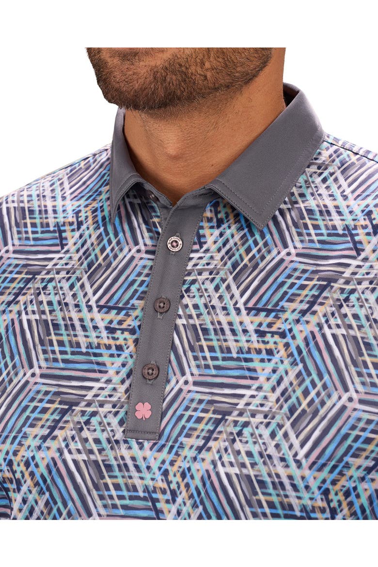 Lucky Lines Polo, Alternate, color, Multi