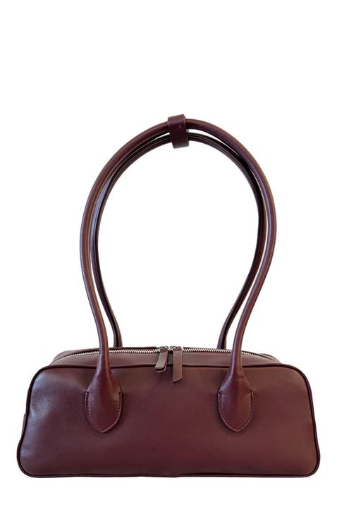 La Strada Leather East West Bag