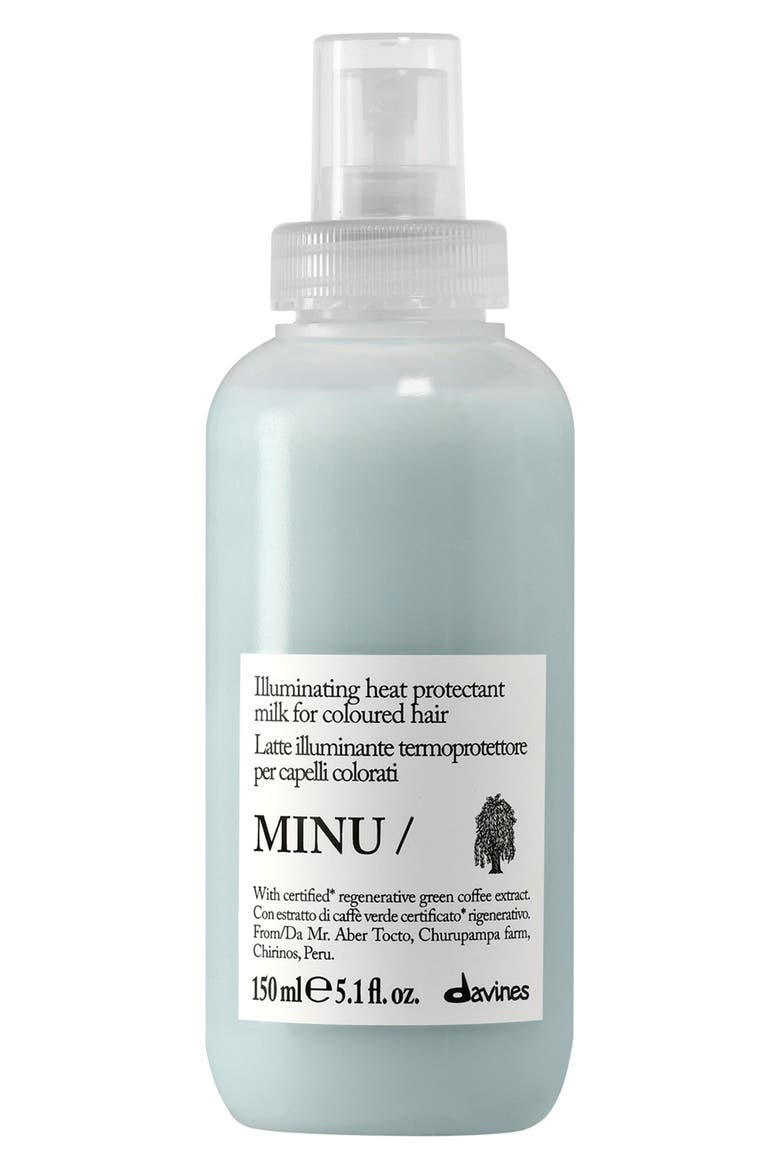 Minu Illuminating Heat Protectant Milk, Main, color, NO COLOR
