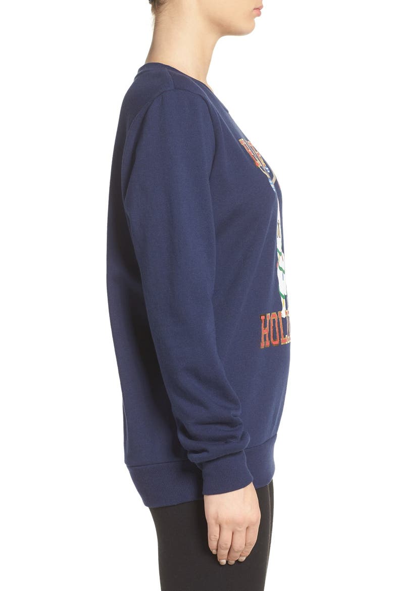 Holiday Sweatshirt, Alternate, color, NAVY