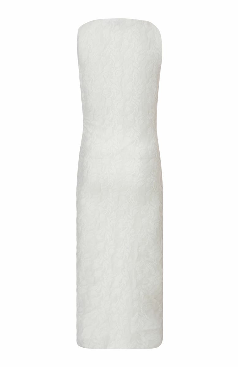 QUIZ Jaquard Maxi Dress With Twist Strap, Alternate, color,