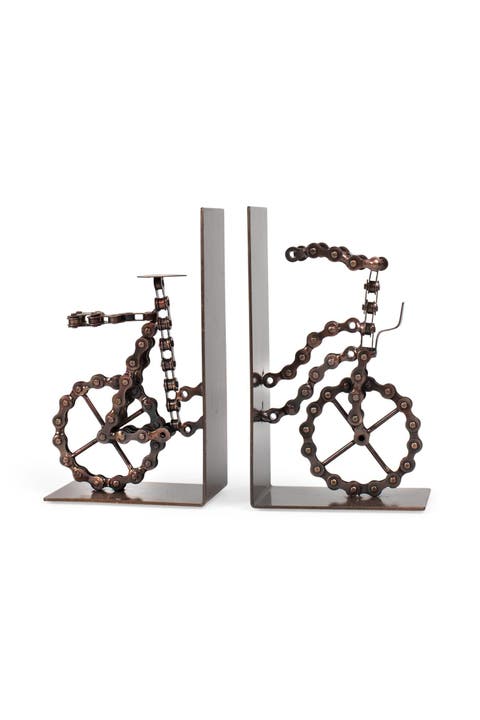 Bicycle Chain Bookends