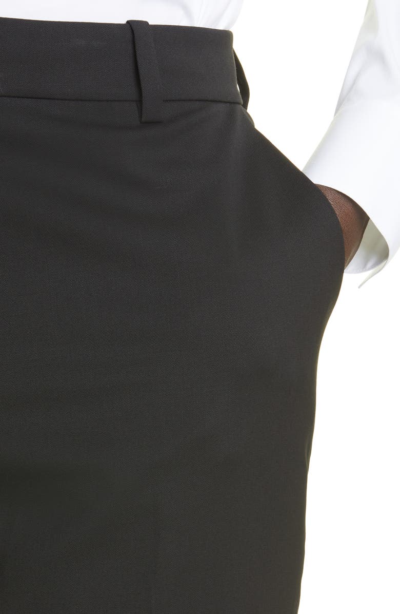 Lafayette 148 New York Clinton Stretch Virgin Wool Ankle Pants, Alternate, color, 