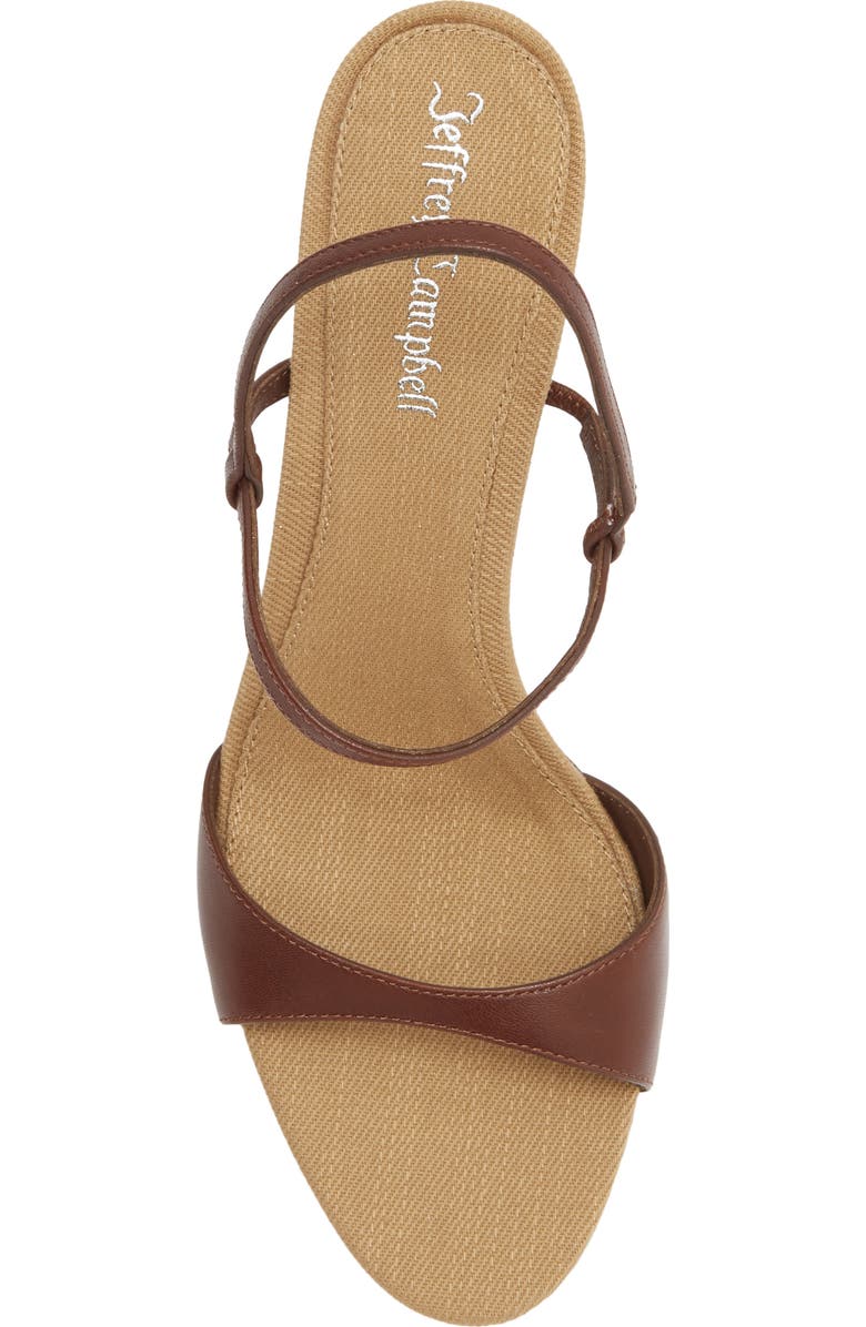 Jeffrey Campbell Calla Sandal, Alternate, color, Brown Tan Combo