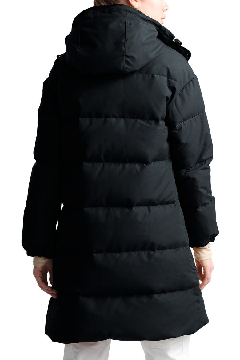 Sierra Water Repellent Down Parka, Alternate, color, TNF BLACK