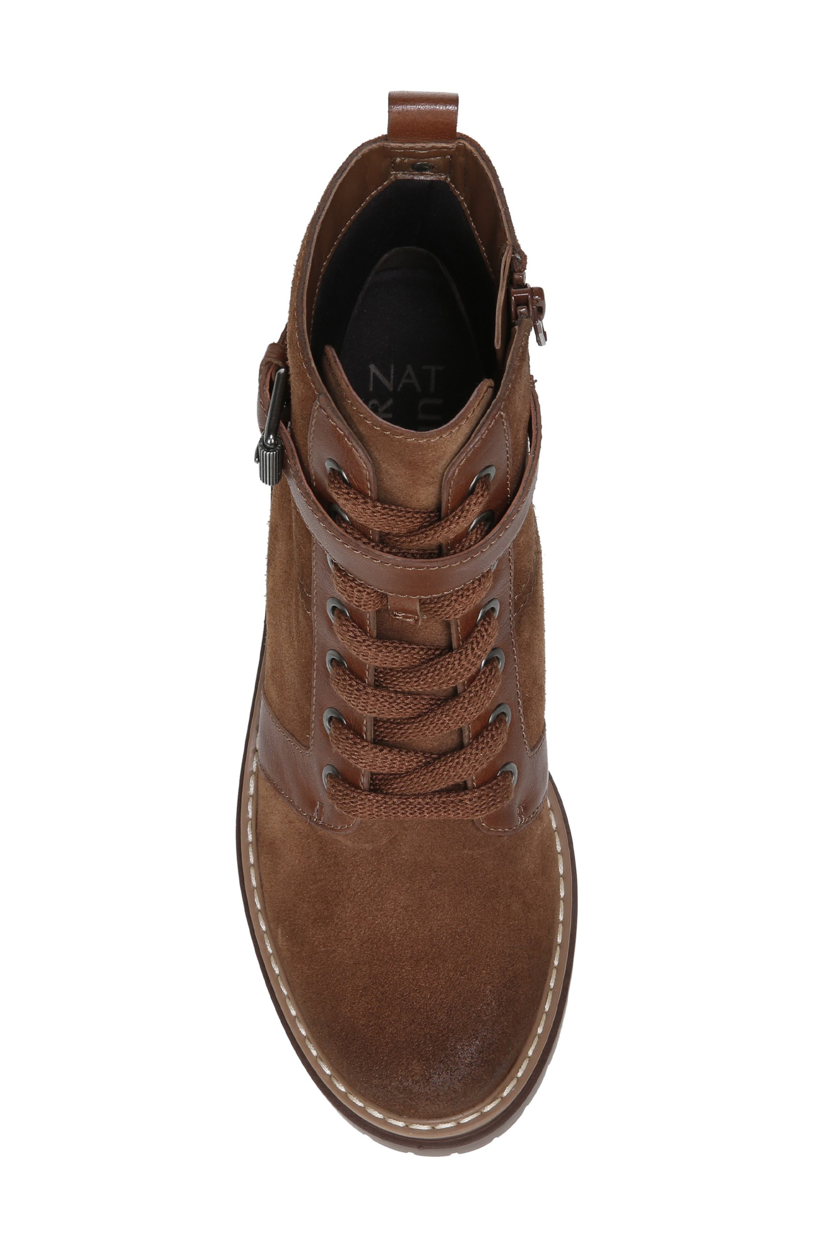 Jac Water Repellent Bootie, Alternate, color, COCOA SUEDE