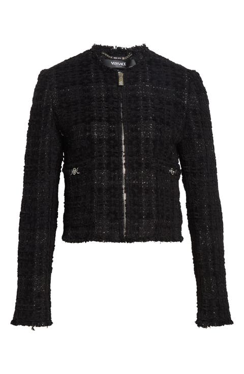 Medusa 
95 Metallic Tweed Jacket