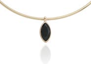Ettika Marquise Glass Pendant Collar Necklace