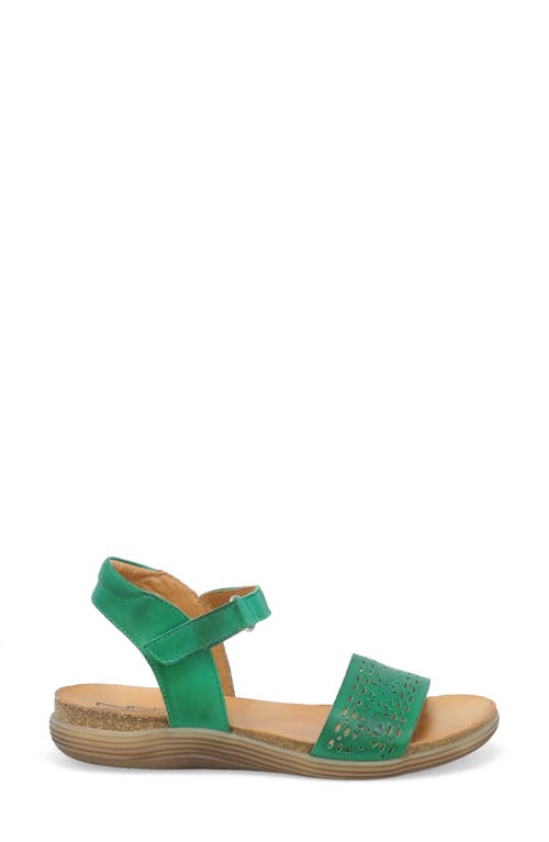 Miz Mooz Mave Ankle Strap Sandal In Emerald