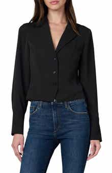 The Iris Notched Collar Shirt