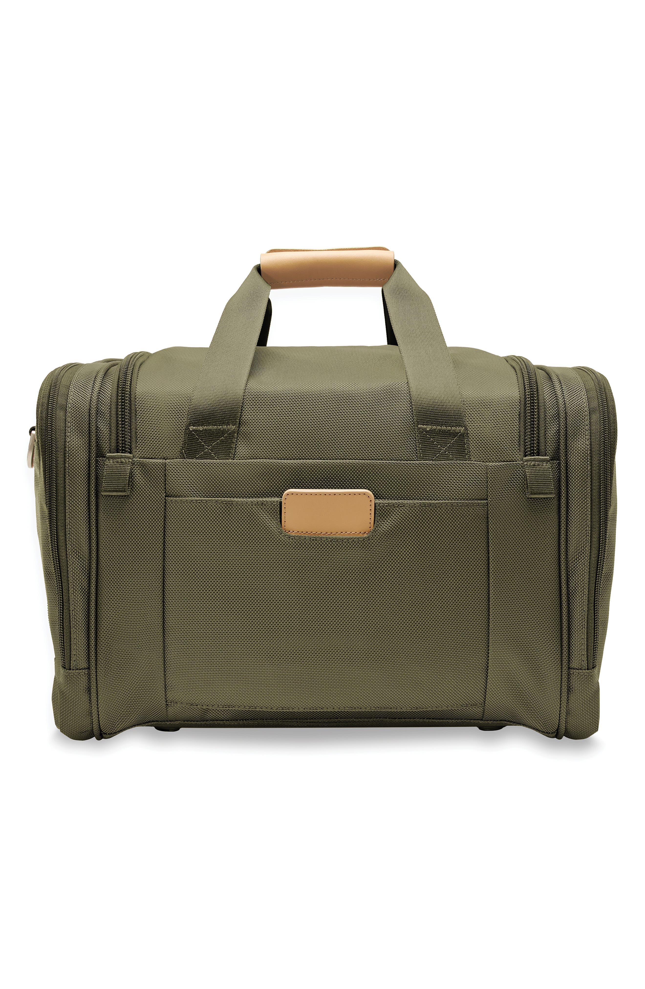 Briggs & Riley Baseline Underseat Duffle Bag, Alternate, color, Olive