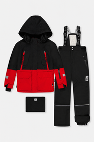 Deux par Deux Teknik Fleece Jacket & Reinforced Pants Two Piece Snowsuit
