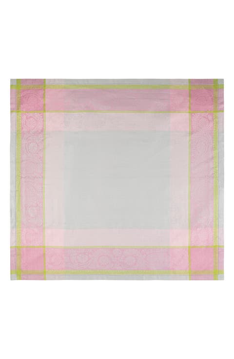 Linen 71" x 100" Cleopatra Tablecloth