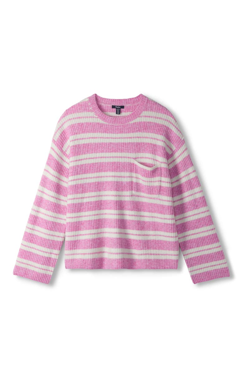 Quinn Crewneck Sweater, Alternate, color, PINK