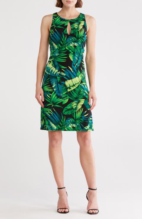 Keyhole Jersey Dress
