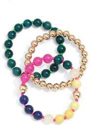 Nordstrom Set of 3 Beaded Bracelet