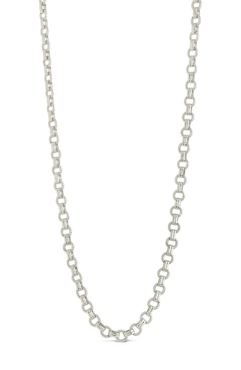Parker Textured Chain Necklace
