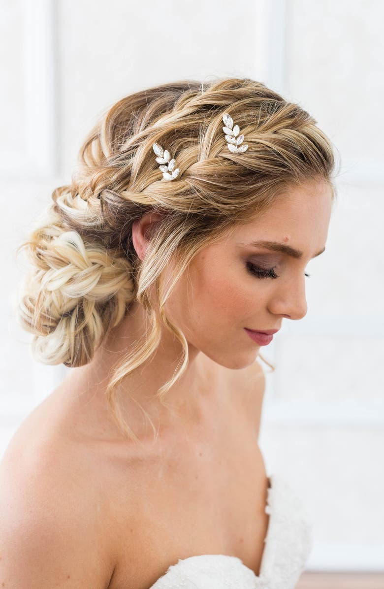 Brides & Hairpins Vanessa Set of 2 Hair Pins, Alternate, color, 