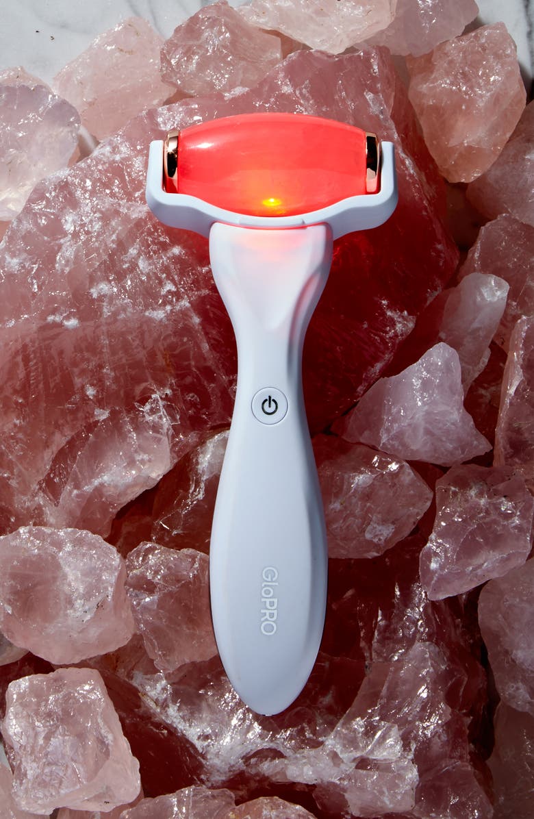 BeautyBio GloPRO<sup>®</sup> Rose Quartz Roller Attachment Head, Alternate, color,