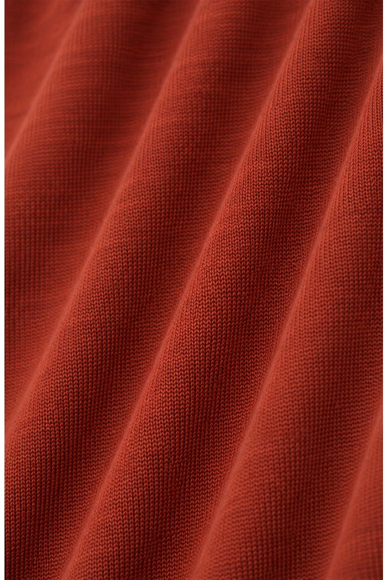 The Featherweight Merino Crewneck Sweater, Alternate, color, RUST