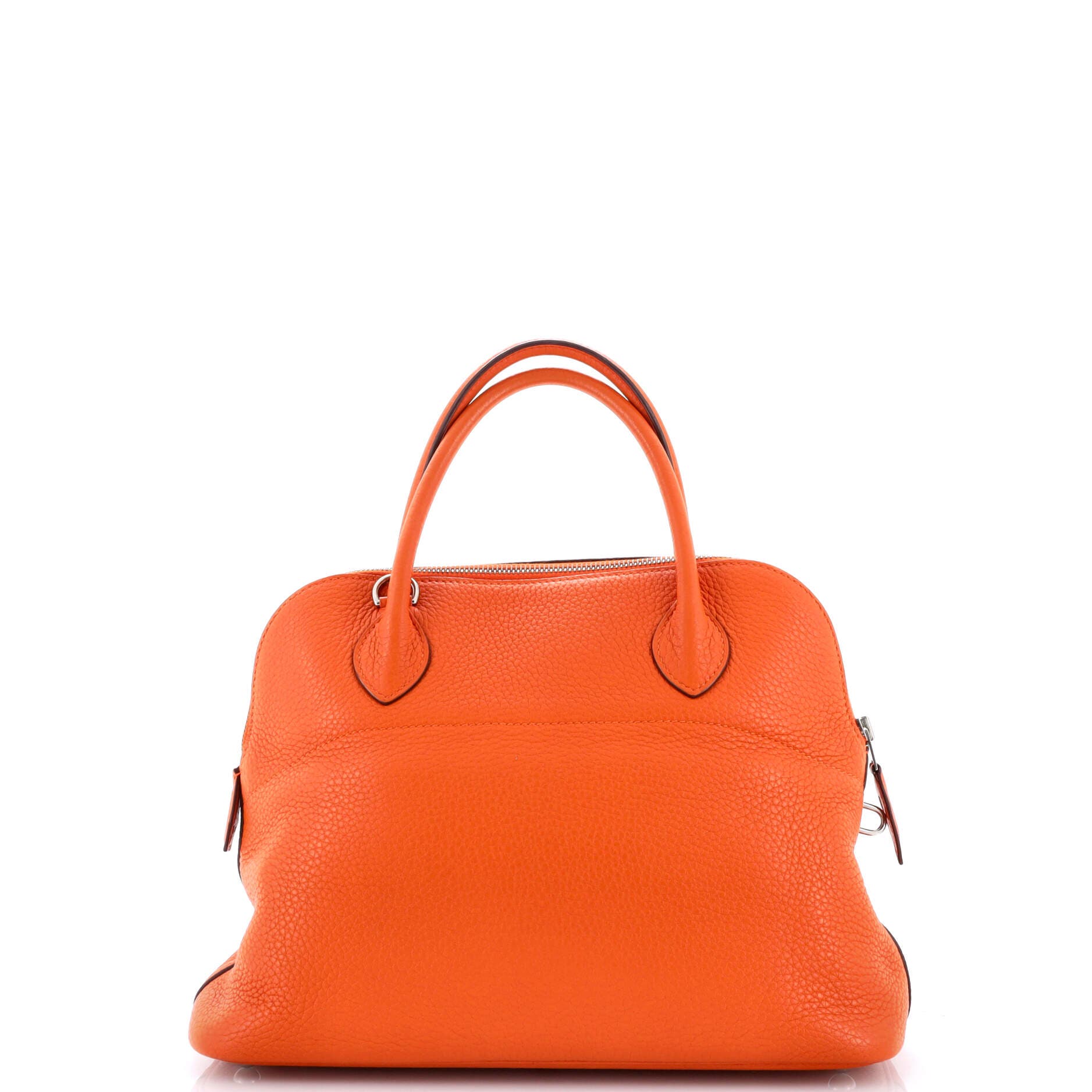 Pre-Owned Hermes Bolide Bag Clemence 31, Alternate, color, Orange H
