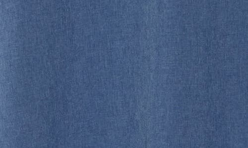 Soul Of London Microfiber Stretch Short Sleeve Button-down Shirt In Navy/marine
