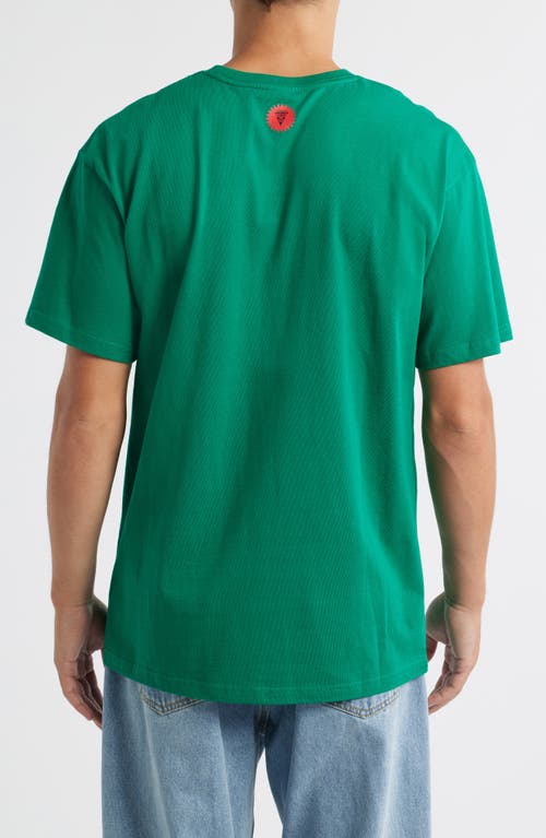 Icecream Vanilla Graphic T-shirt In Green