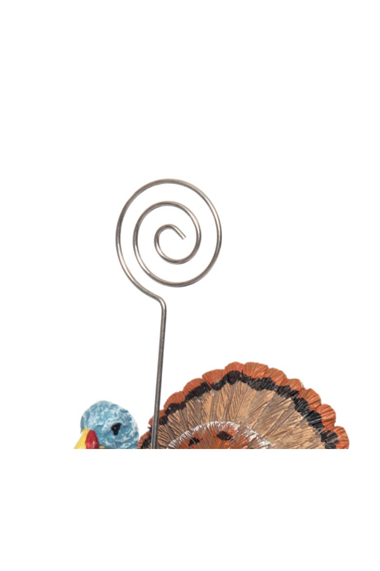 Harvest Turkey Card Holder, Alternate, color, Orange
